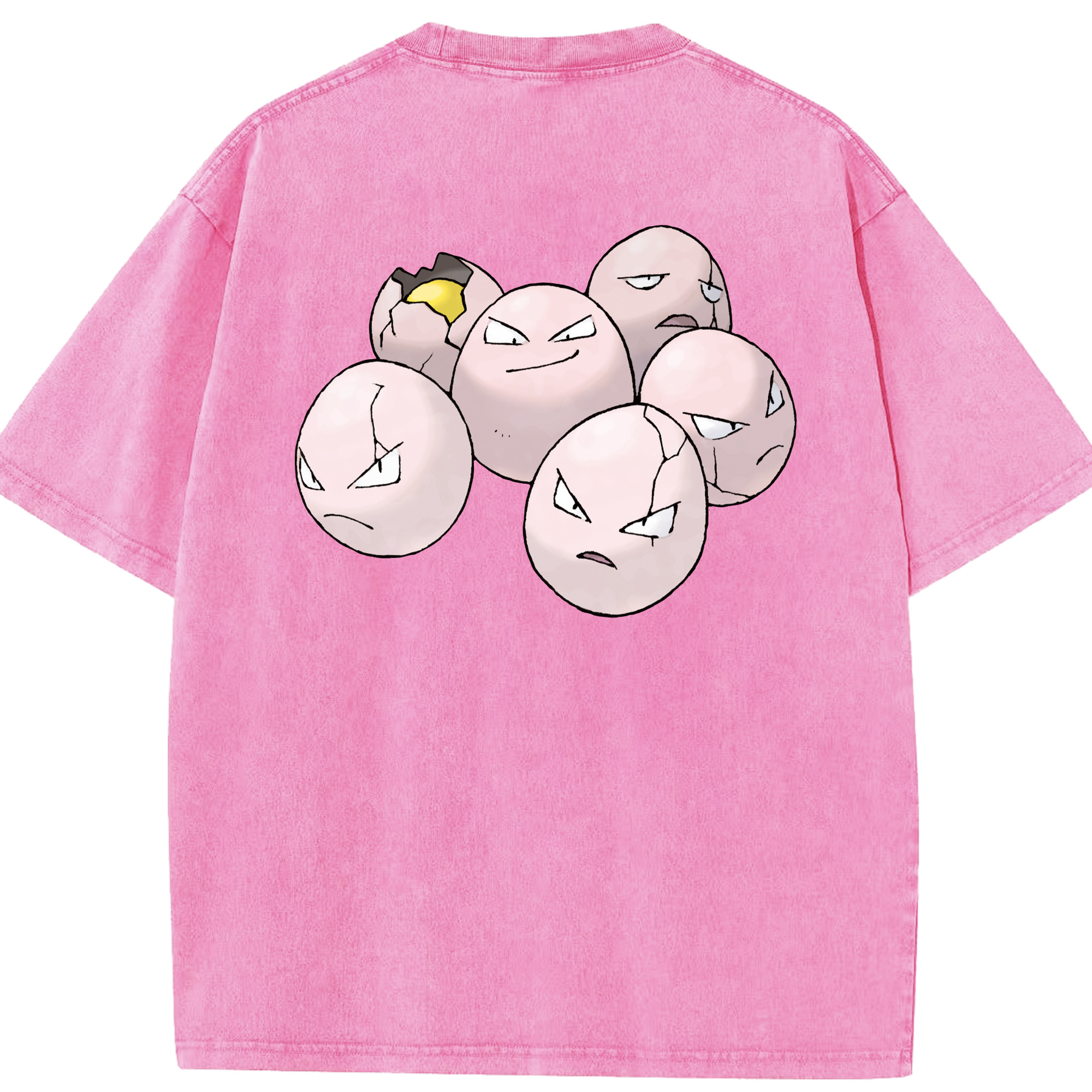 （画像用） ポケットモンスター Pokémon 綿100% ヴィンテージ風 半袖Tシャツ（背面プリント）
